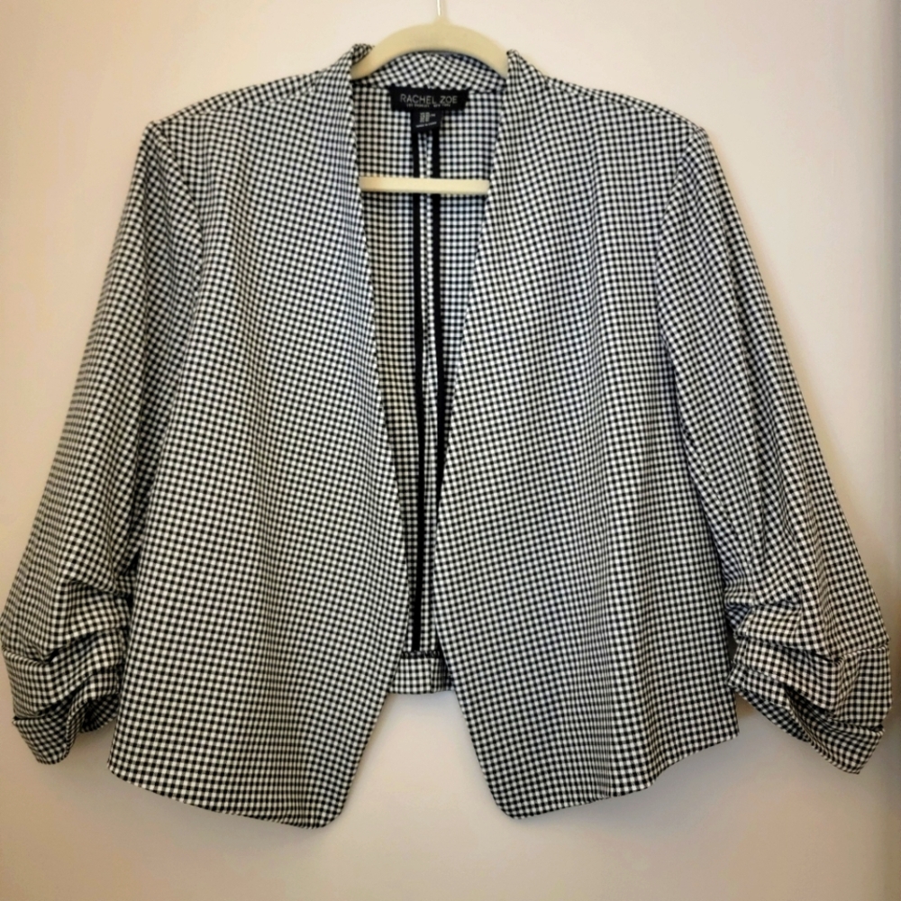 Rachael Zoe Checkered Blazer